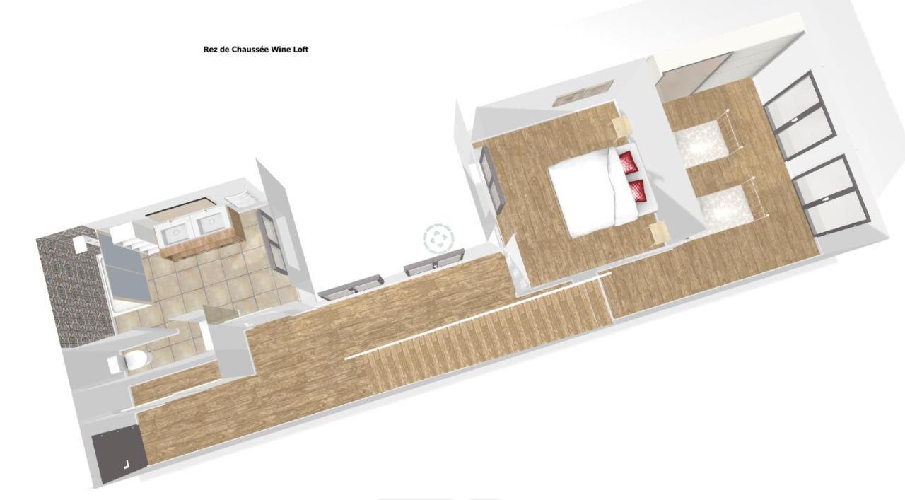 Les Cles De Laure - Wine Loft, Terrasse Et Vue Extraordinaire Sur La Cite Medievale